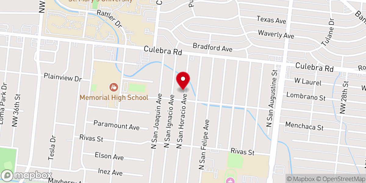 Map showing location of Perez Hector Rev Assembly of God Church