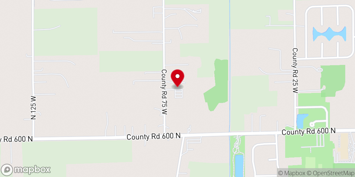 Map showing location of Liberty Tabernacle