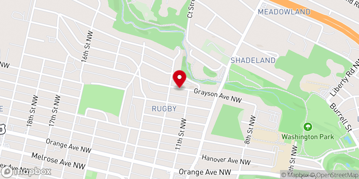 Map showing location of Saint Lukes Protestant Episcopal Church