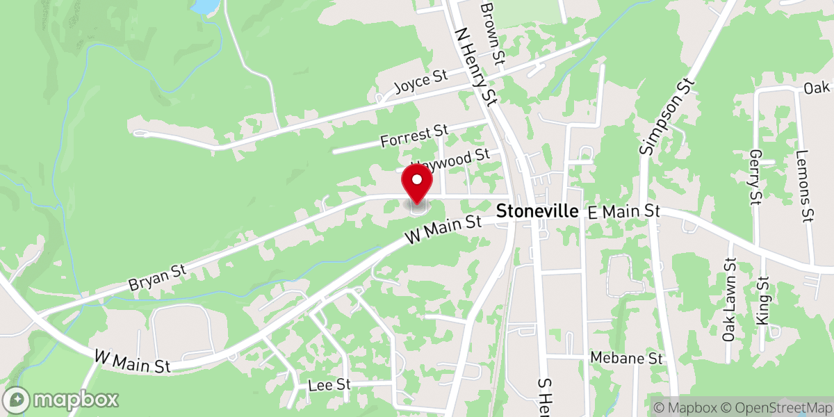 Map showing location of Greater Faith Fellowship Ministries