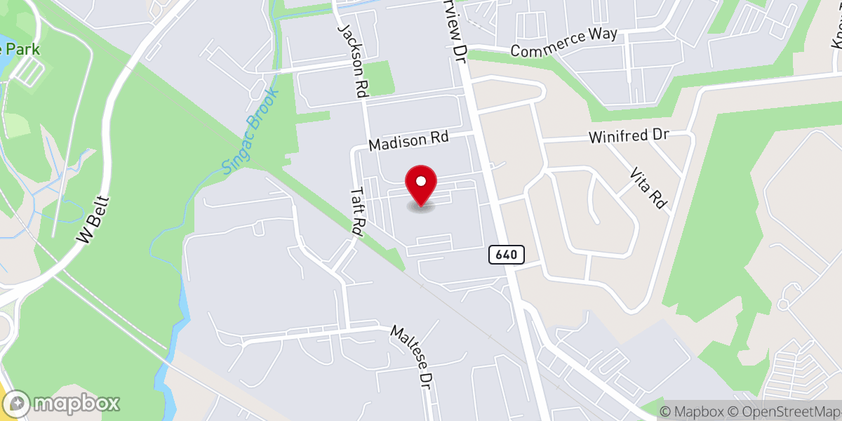 Map showing location of Emergence Church - Totowa Campus