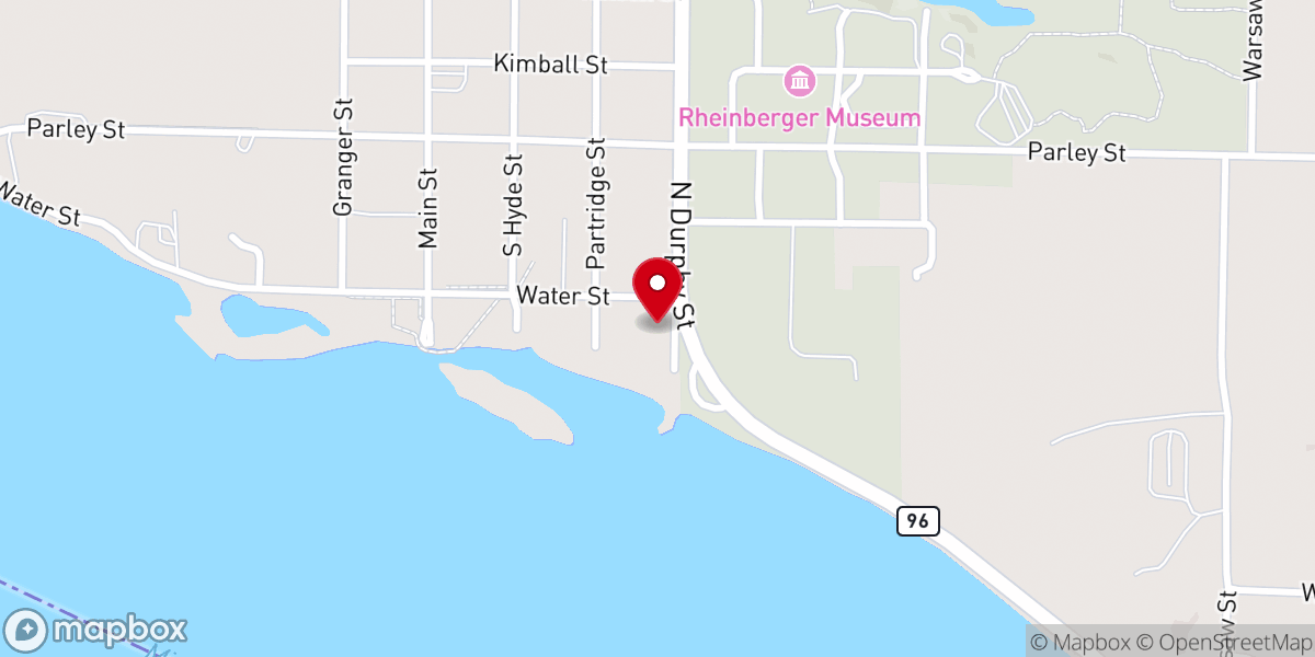 Map showing location of Nauvoo Community of Christ