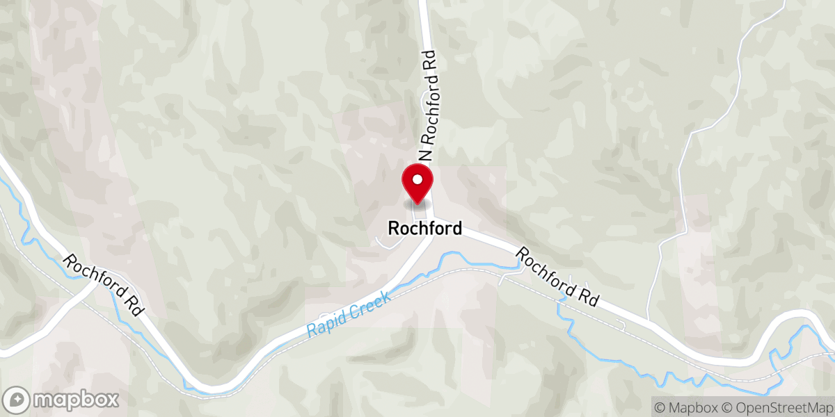 Map showing location of Rochford Chapel