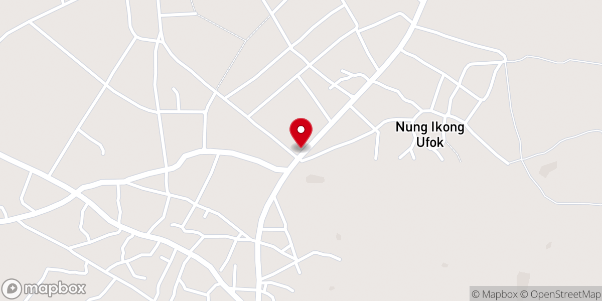 Map showing location of LIVING FAITH CHURCH (WINNERS CHAPEL INT'L), NUNG IKONO UFOK