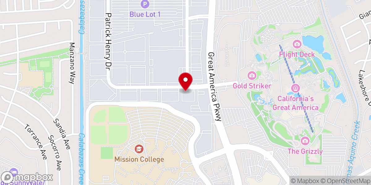 Map showing location of San Jose New Hope Church