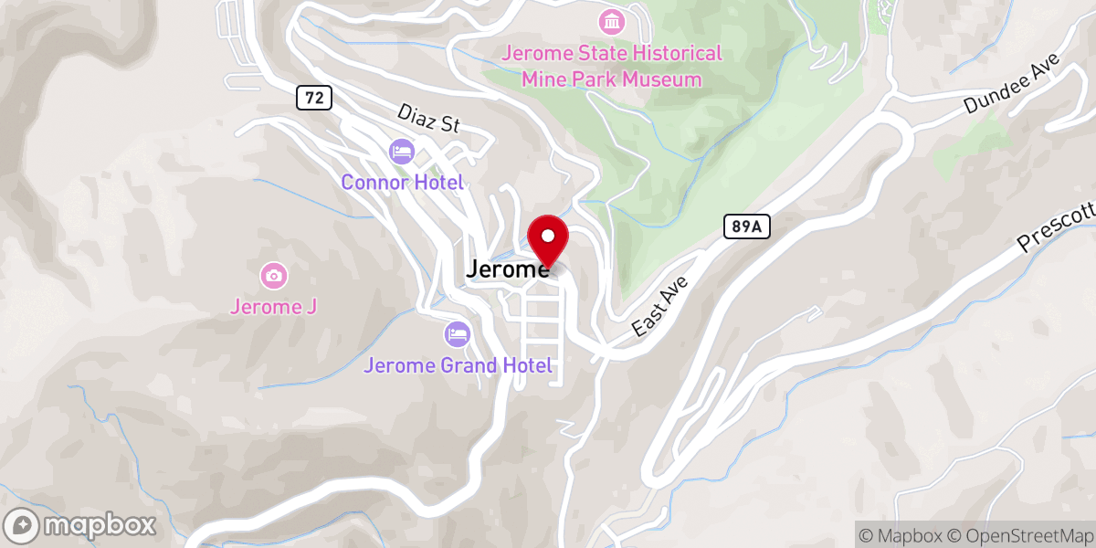 Map showing location of Haven United Methodist Church