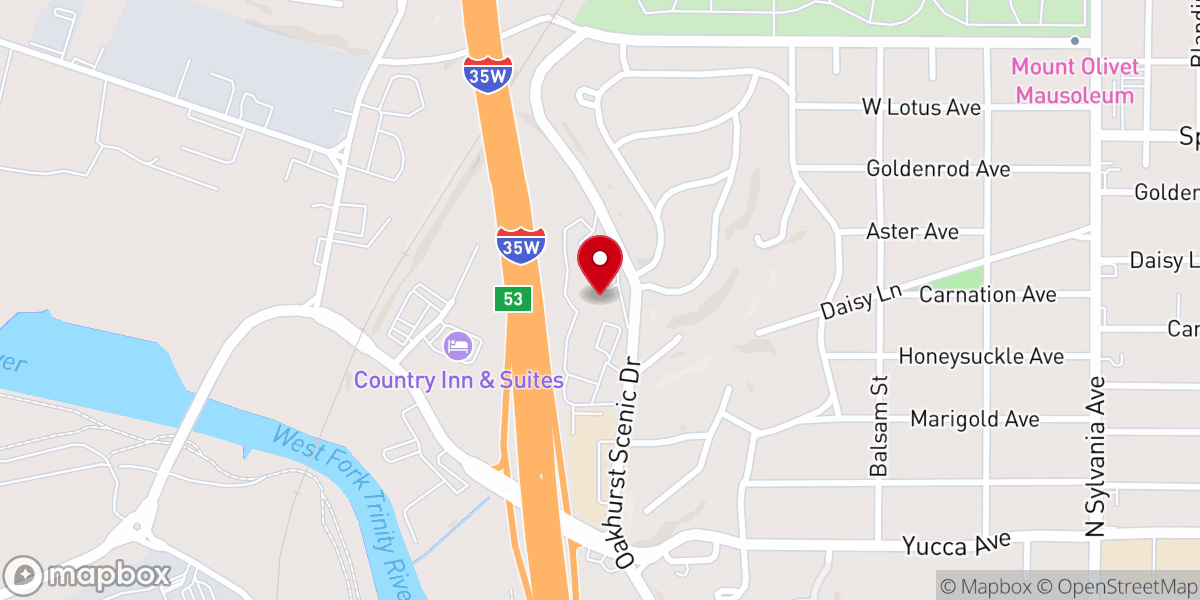 Map showing location of Mercy Culture Church | Fort Worth