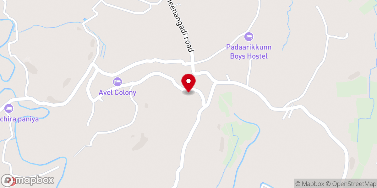 Map showing location of Christ The King Church