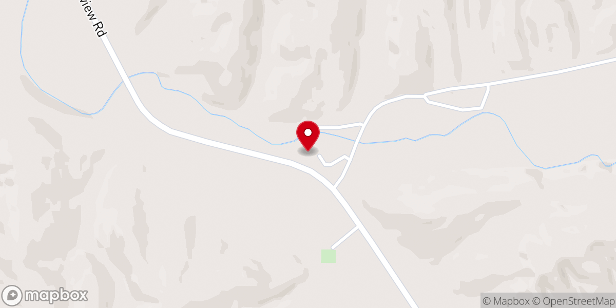 Map showing location of Lick Creek Church