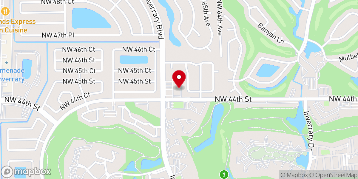 Map showing location of New Peniel Baptist Church Inc.