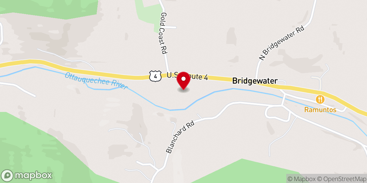 Map showing location of Bridgewater Town Selectmen/Adm