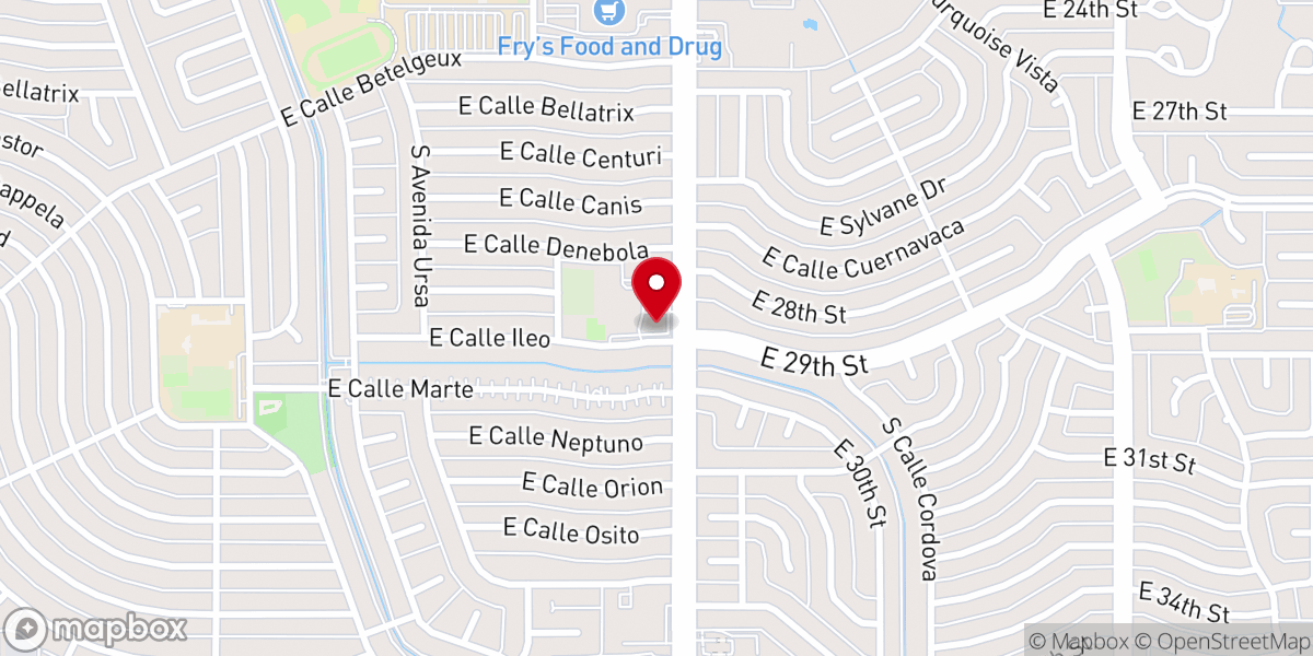 Map showing location of Our Mother Of Sorrows Parish and School