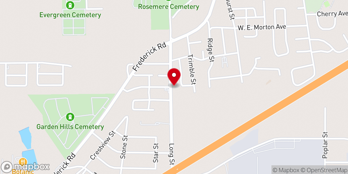 Map showing location of truth and love ministries church
