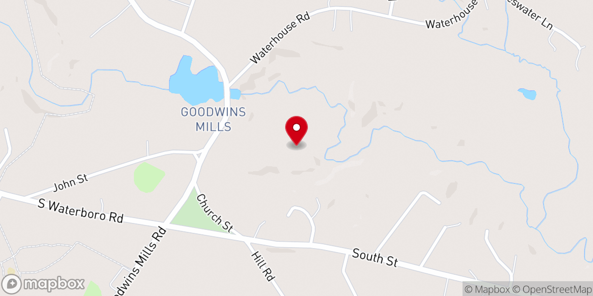 Map showing location of York Advent Christian Church