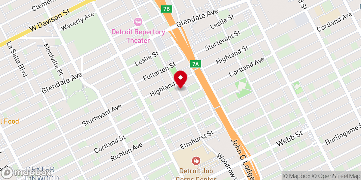 Map showing location of St Michael's Church-Guardian Angl