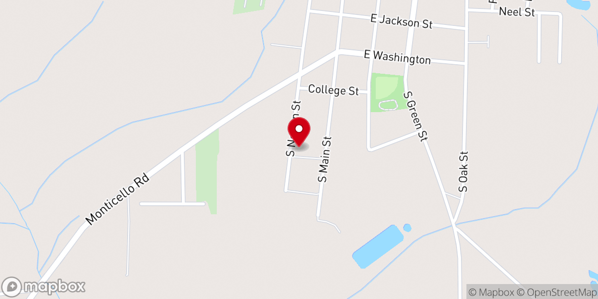 Map showing location of Boston Church of God Parsonage