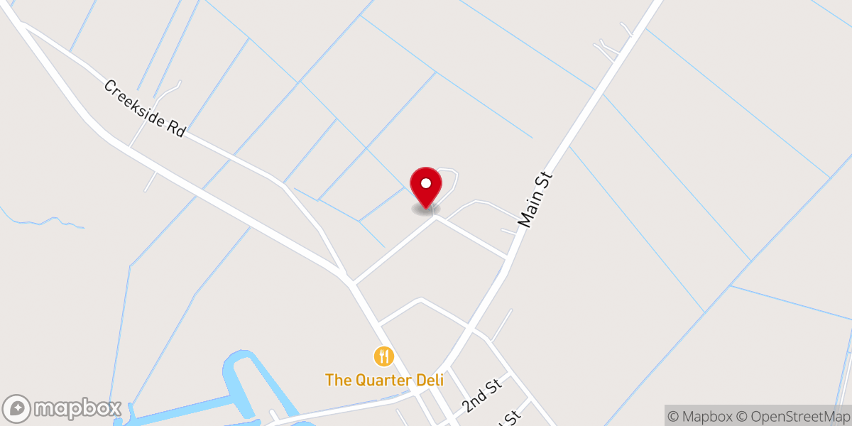 Map showing location of Swanquarter Pentecostal Holiness Church