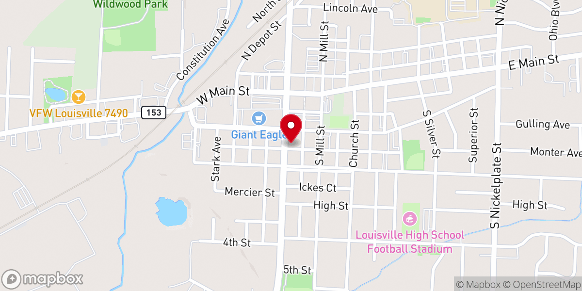 Map showing location of Chapel Street Chiropractic