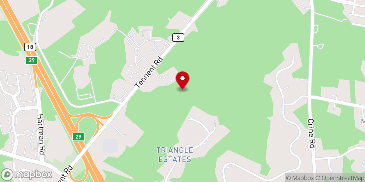Map showing location of Thessalonians Holiness Church