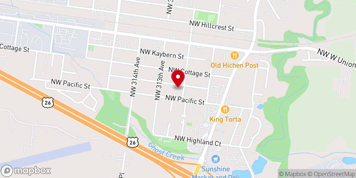 Map showing location of Christian New Life Ministries
