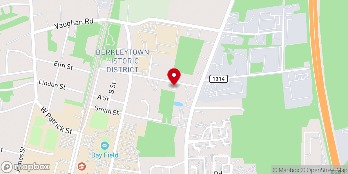 Map showing location of Pride of Hanover Lodge 264