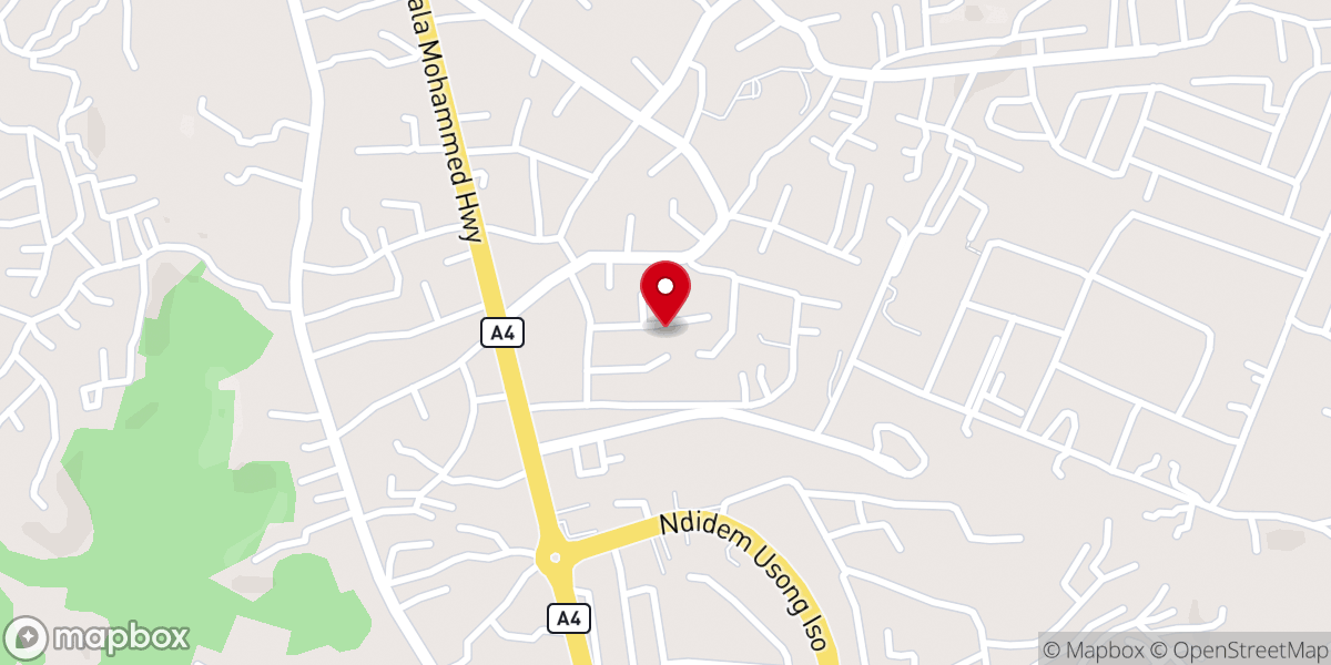 Map showing location of RCCG Dominion Arena Parish