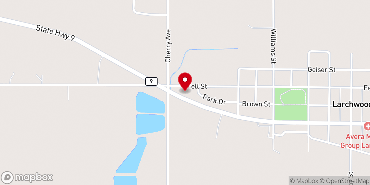 Map showing location of CHUDS Pub and Grub