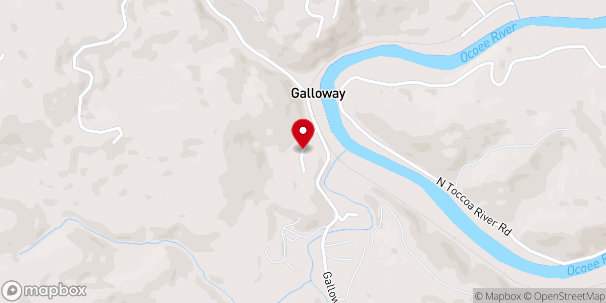 Map showing location of New River Church