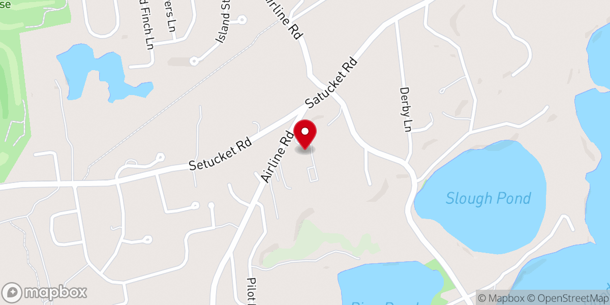 Map showing location of Northside United Methodist Church