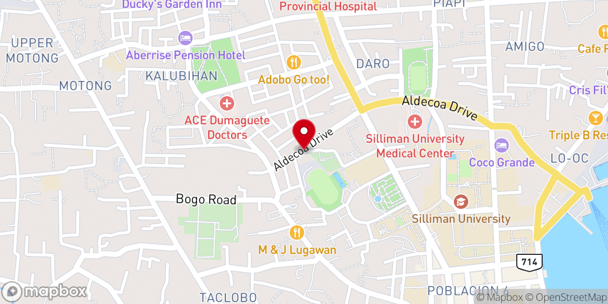 Map showing location of Philippine Independent Church
