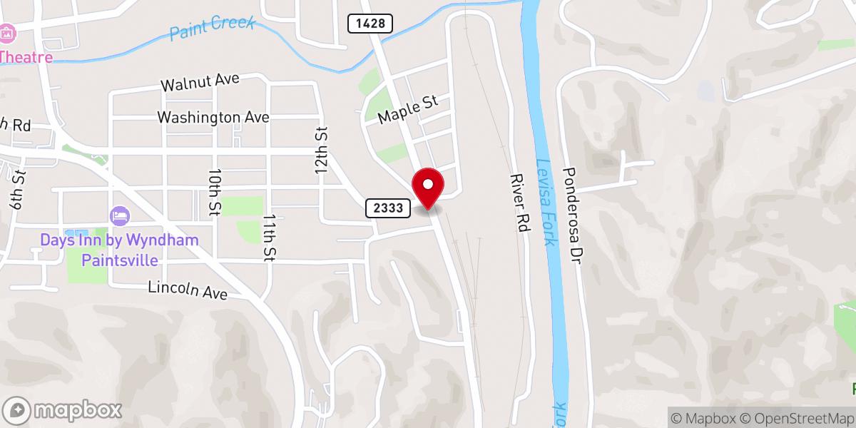 Map showing location of Community Well Church