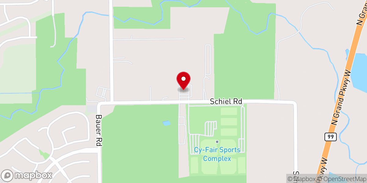 Map showing location of Christ Family Church