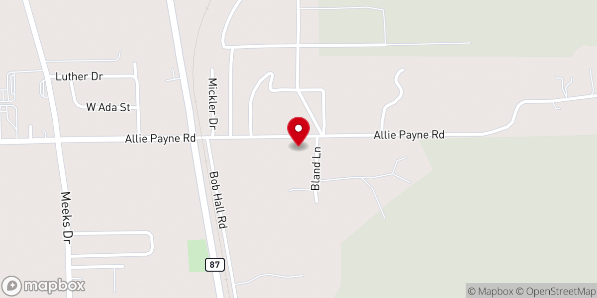 Map showing location of Temple of Praise
