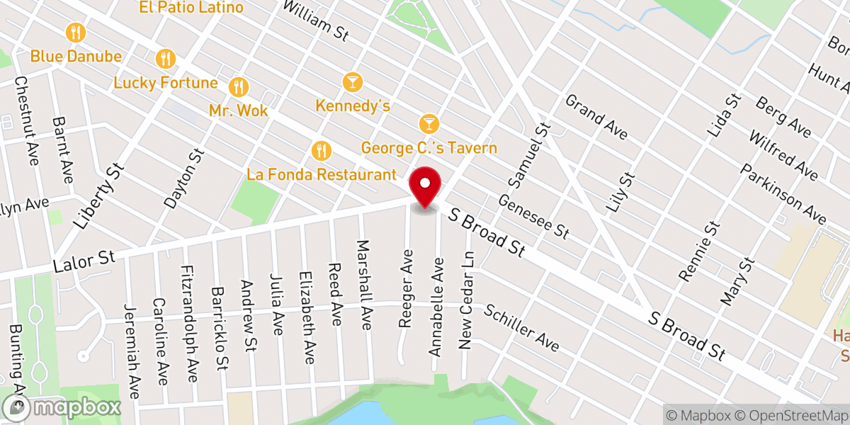 Map showing location of Iglesia De Dios Pentecostal M.I