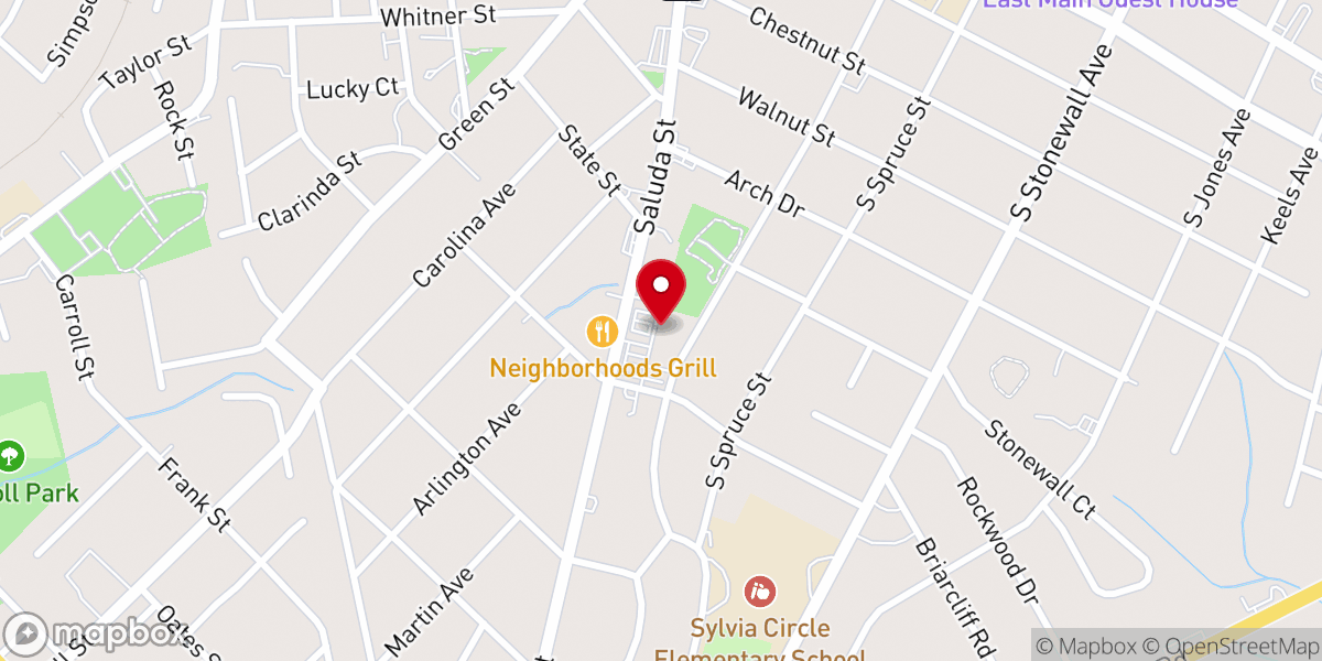 Map showing location of Kenneth Monroe Transformation Center