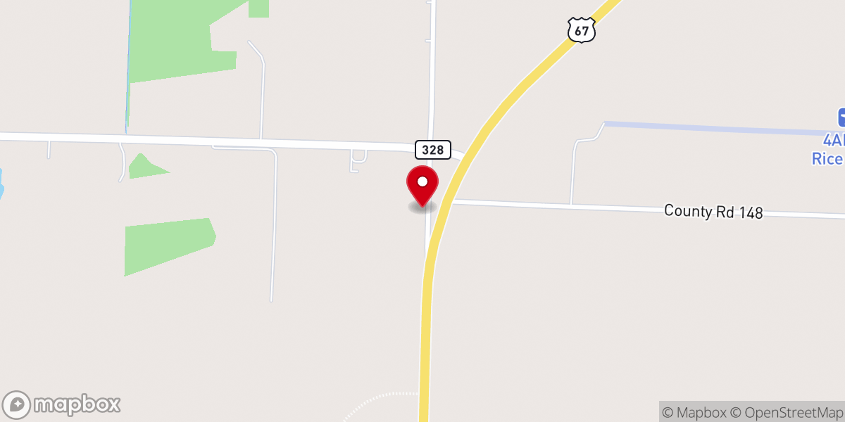 Map showing location of Landmark Missionary Baptist Church