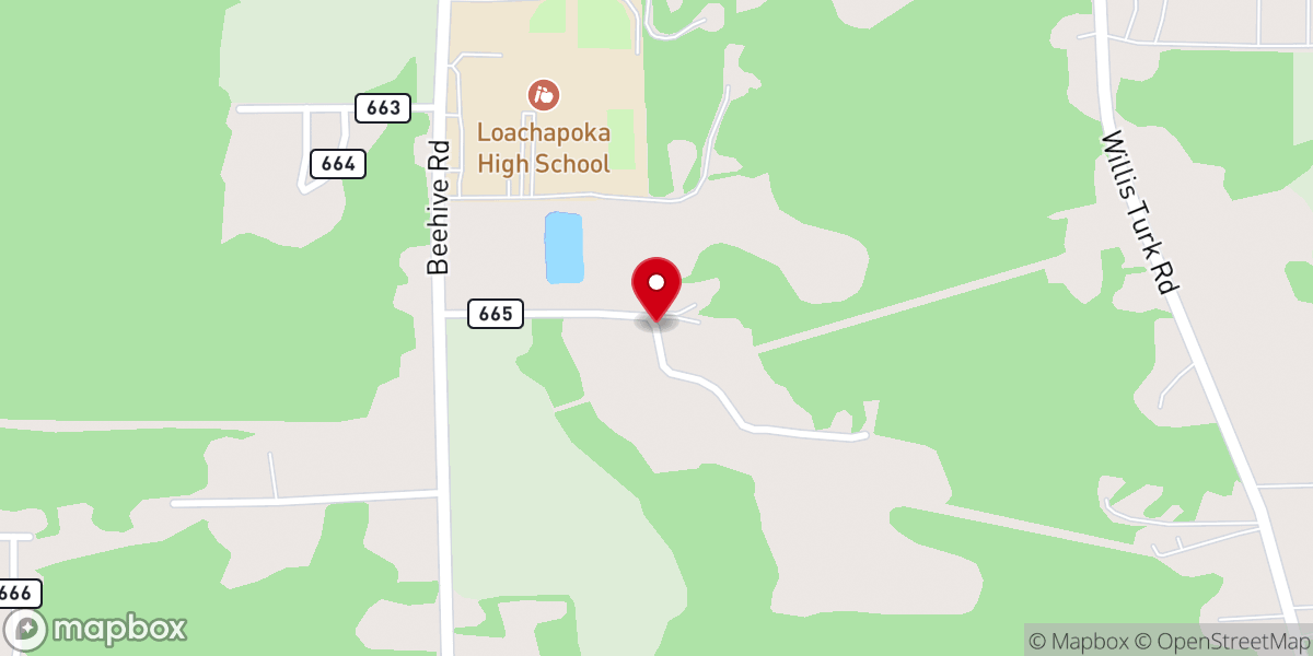 Map showing location of Apostolic Church