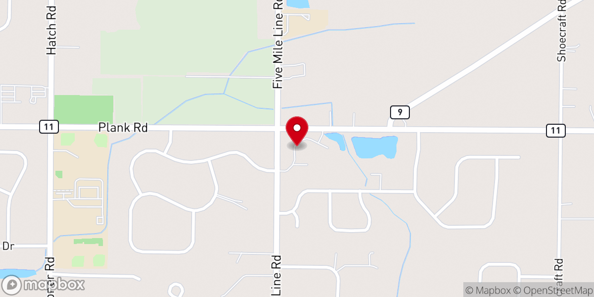 Map showing location of New Covenant Fellowship
