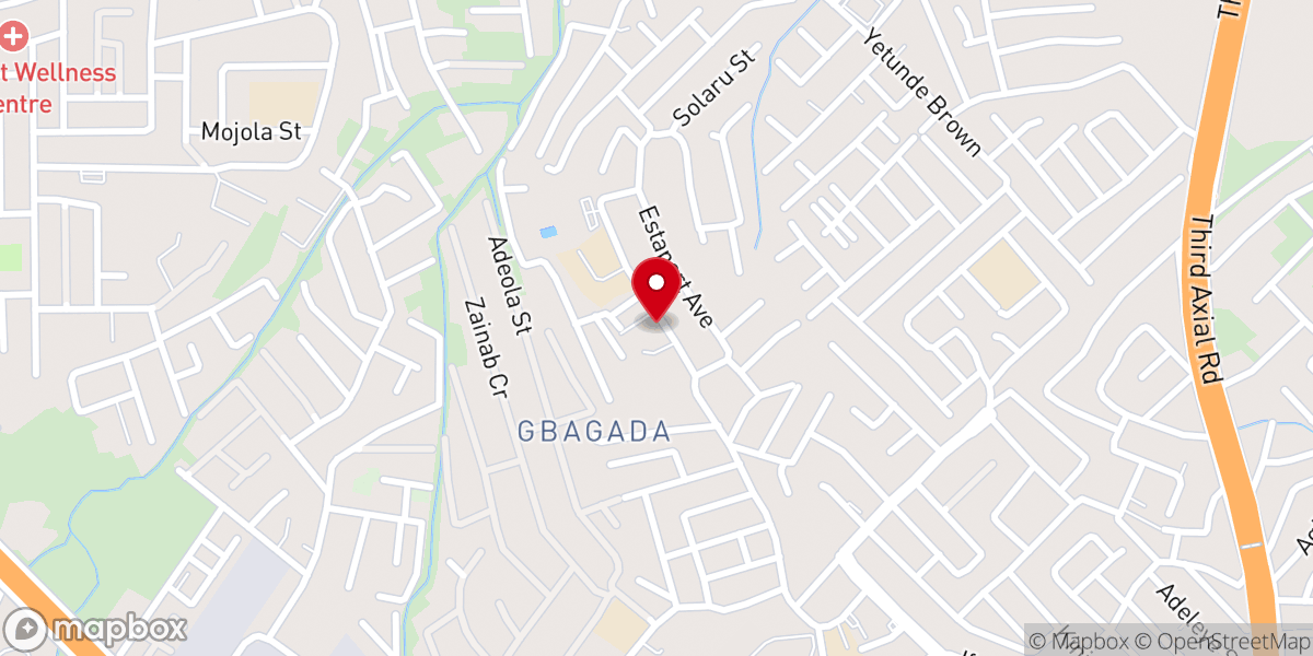 Map showing location of St Gerald Catholic Church