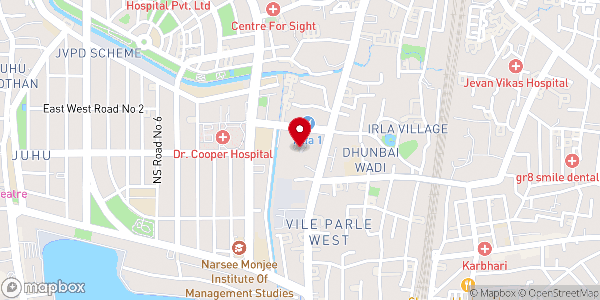 Map showing location of Church of our lady of Health of Velankanni