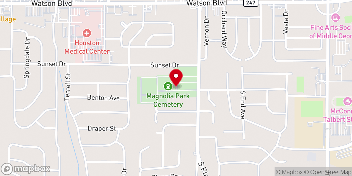 Map showing location of Love and Kindness Ministry Inc