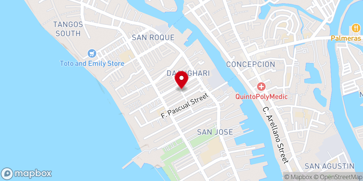 Map showing location of Church in Navotas (The Lord’s Recovery) District 4
