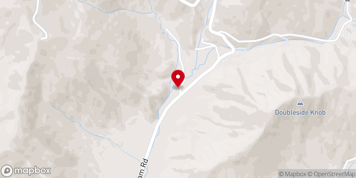 Map showing location of Long Branch Missionary Baptist Church