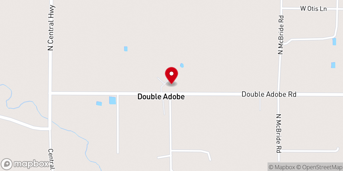 Map showing location of Valley Bible Church
