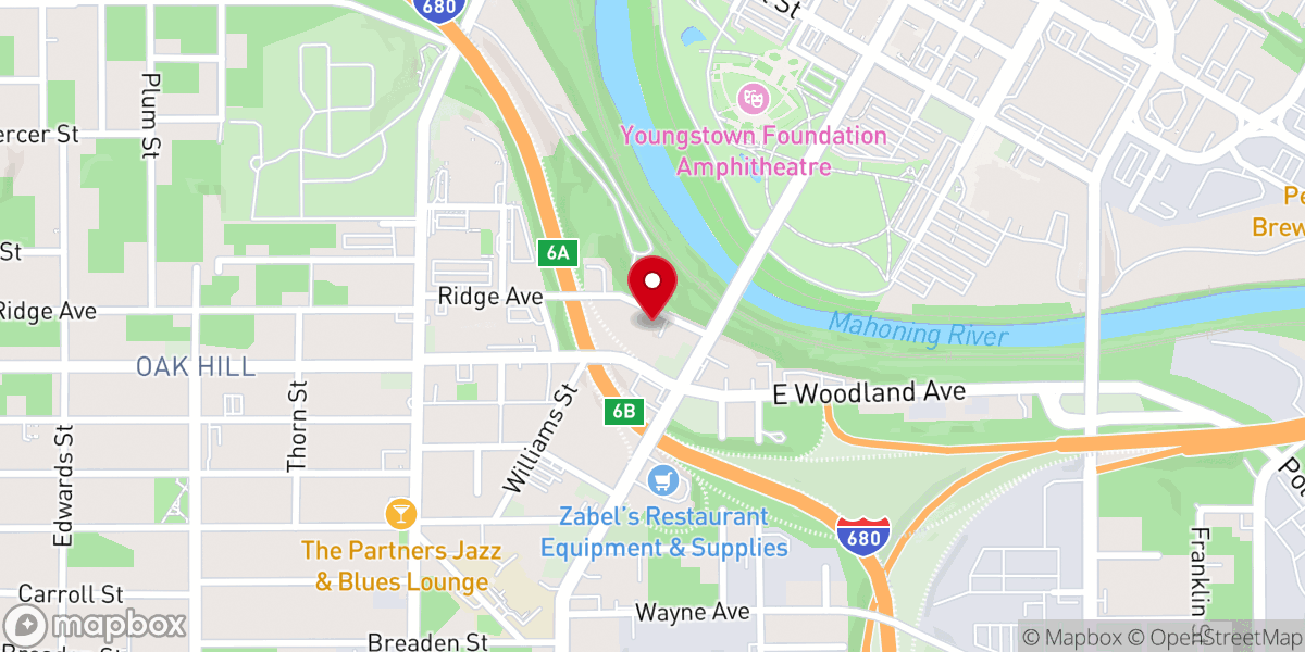 Map showing location of Fields Memorial Church