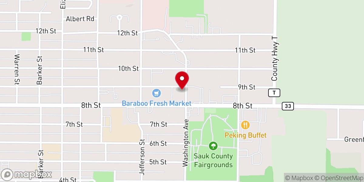 Map showing location of Cross Way Baptist Church