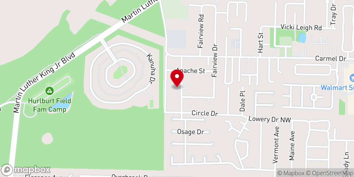 Map showing location of Promise, Church of the Living God International