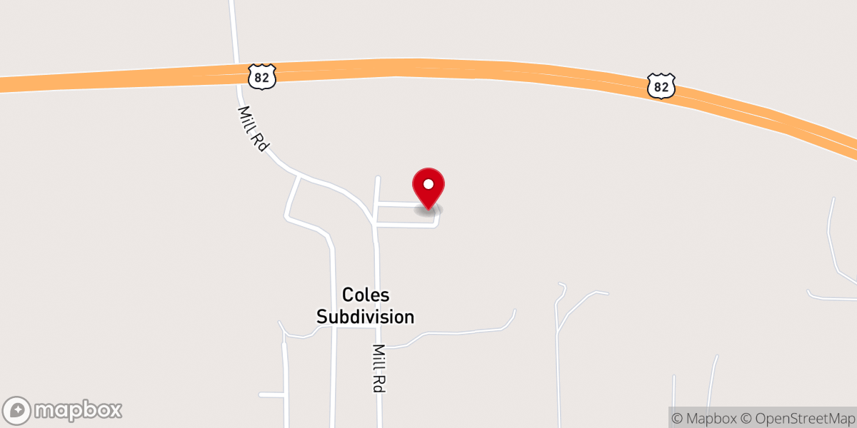 Map showing location of Victory Church