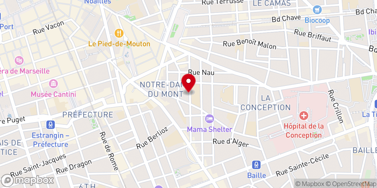 Map showing location of Église Réformée (ancienne)
