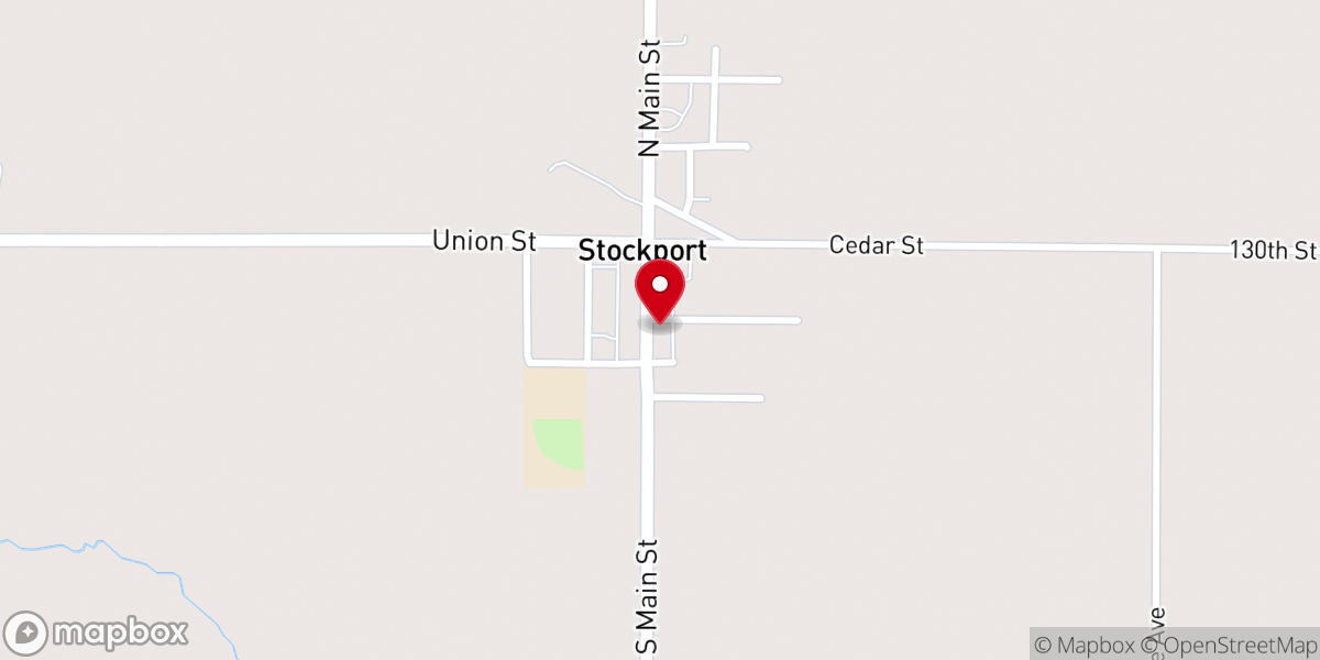Map showing location of Stockport City Hall